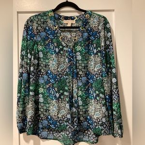 Print blouse